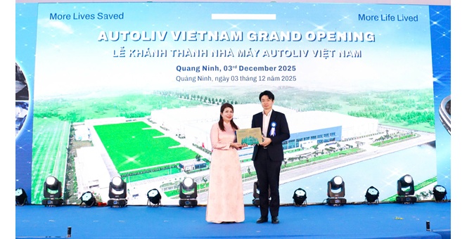 อมตะ ซิตี้ ฮาลอง ร่วมยินดี “Autoliv Vietnam” เปิดโรงงานใหม่ เสริมศักยภาพฐานการผลิตในเวียดนาม